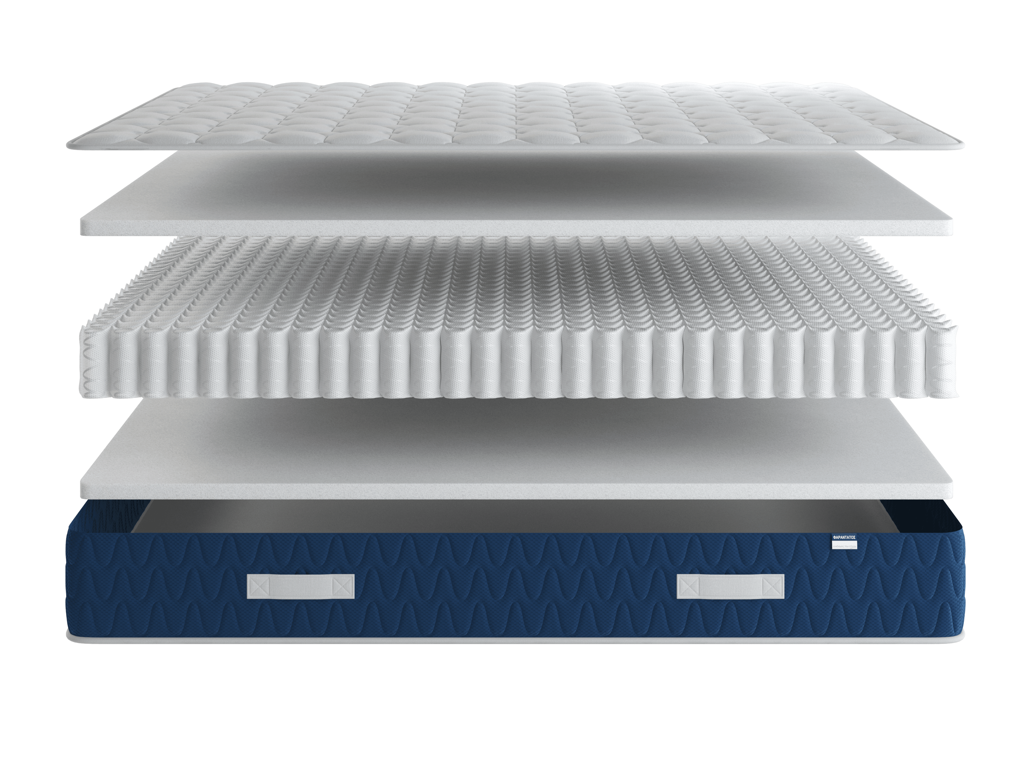 Grafik: Verhalten von QXSchaum®, Latexschaum und Kaltschaum im Vergleich im Tag-Nacht-Wechsel.