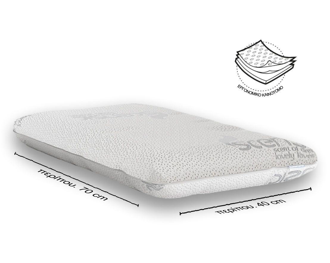 Hypertech Μαξιλάρι Λάτεξ